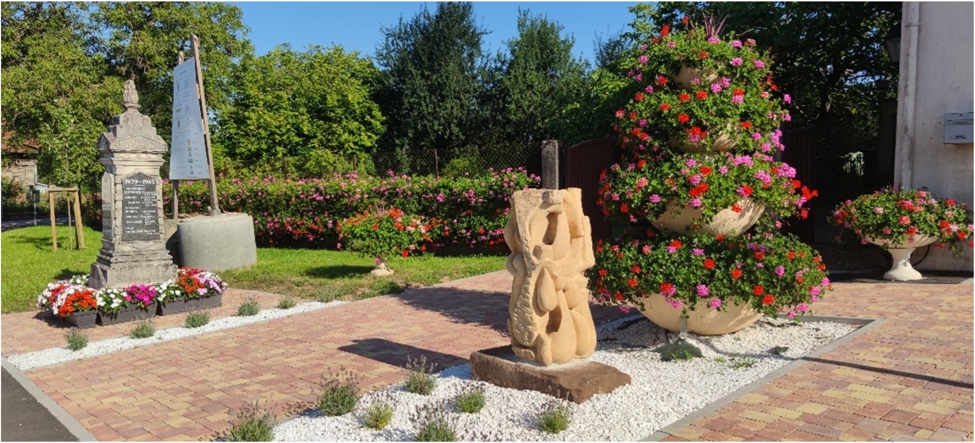 Sculpture au centre culturel